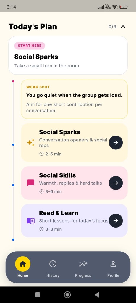 SpeechPal Today's Plan with Social Sparks, Social Skills, and Read & Learn